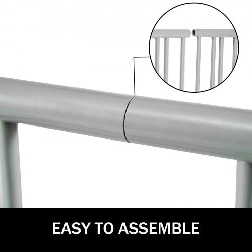 10 Holders Floor Bike Rack 59 Length AllSteel Grid Bike Rack 10Bike