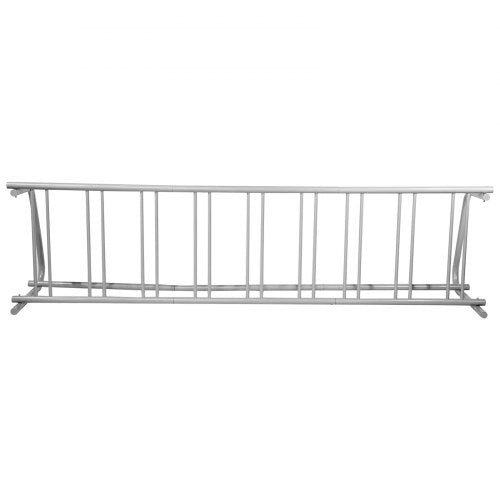 111 Length Floor Bike Rack 9 Holders AllSteel Grid Bike Rack