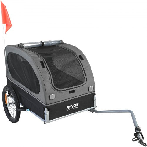 Dog Bike Trailer Supports up to 88 lbs Pet Cart Bicycle Carrier Easy