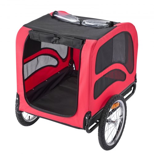 Dog Bike Trailer Supports up to 100 lbs Pet Cart Bicycle Carrier for Small