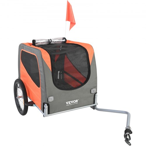 Dog Bike Trailer Supports up to 66 lbs Pet Cart Bicycle Carrier Easy