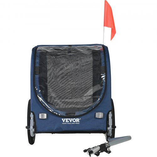 Dog Bike Trailer Supports up to 100 lbs Pet Cart Bicycle Carrier Easy