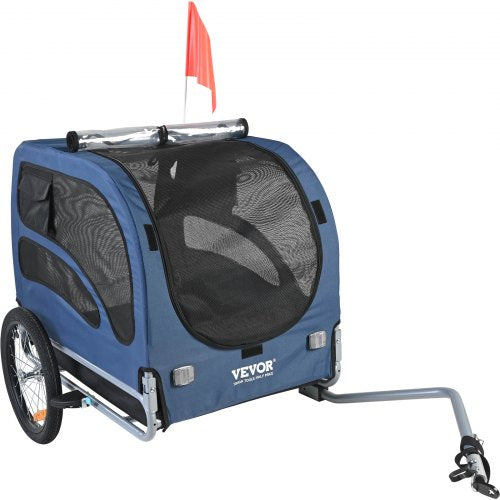 Dog Bike Trailer Supports up to 100 lbs Pet Cart Bicycle Carrier Easy