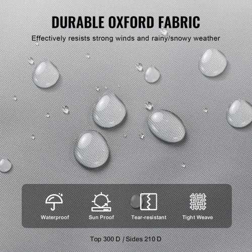 Travel Trailer Cover 2831 ft RV Cover Top 300D Oxford Fabric Camper