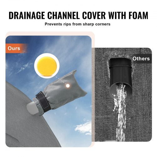 Travel Trailer Cover 2831 ft RV Cover Top 300D Oxford Fabric Camper