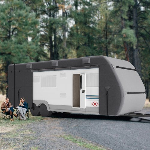 Travel Trailer Cover 2224 ft RV Cover 4Layer NonWoven Fabric Camper