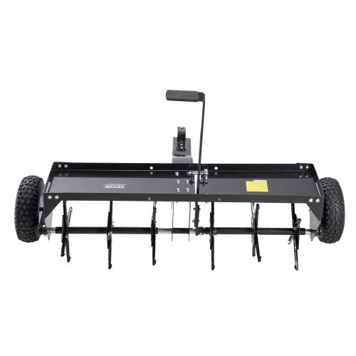 Tow Behind Plug Aerator 40Inch Tow Behind Lawn Plug Aerator with Universal