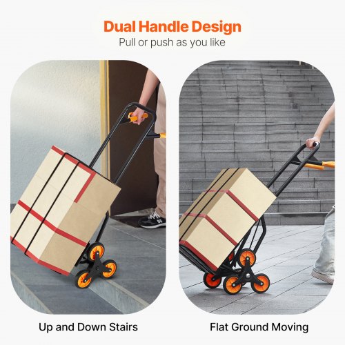 Stair Climbing Cart 440 lbs Capacity Stair Climber Hand Truck and Dolly