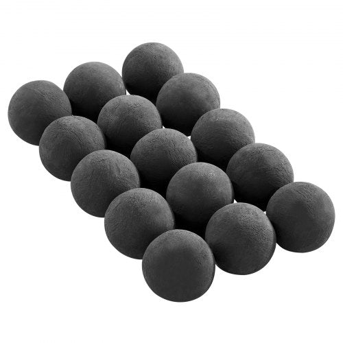 Ceramic Fire Balls 3 Inch 15 Pcs Round Fire Stones Reusable Lava Rocks
