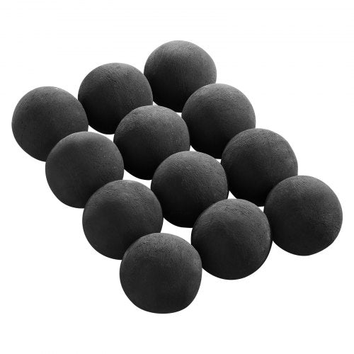 Ceramic Fire Balls 4 Inch 12 Pcs Round Fire Stones Reusable Lava Rocks