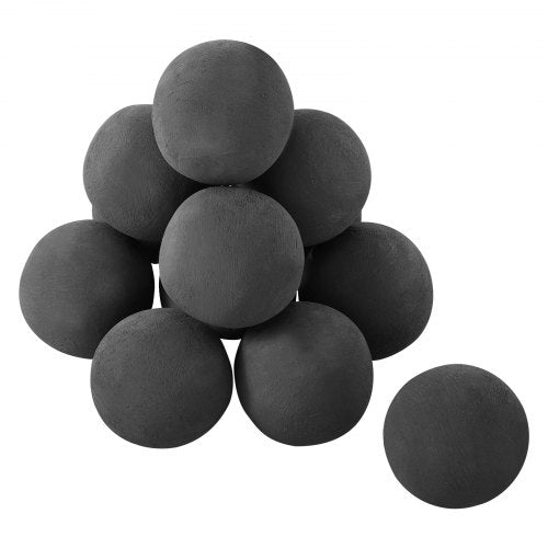 Ceramic Fire Balls 4 Inch 12 Pcs Round Fire Stones Reusable Lava Rocks