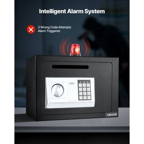 06 Cubic Feet Drop Safe Drop Slot Safe Box with Password and Turn Knob