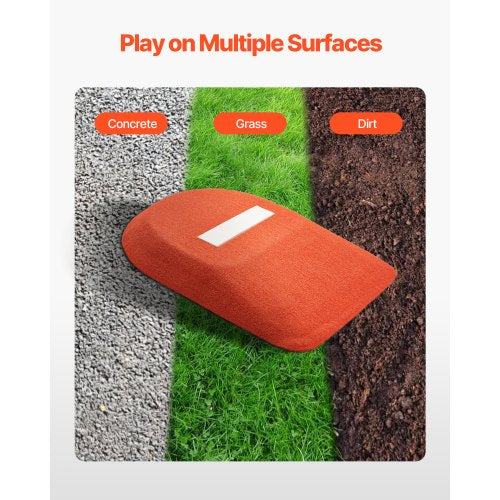 Pitching Mound Portable Baseball Game Mound 42 in Indoor Outdoor Pitching