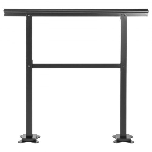 Outdoor Handrail 165LBS Load Handrail Outdoor Stairs Aluminum Stair Handrail