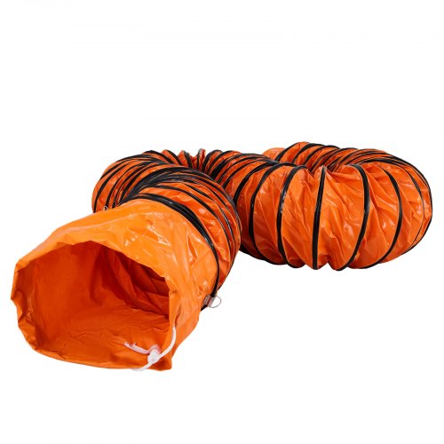 25FT PVC Flexible Duct Hosing for 12 INCH Utility Blower Exhaust Fan 12IN 25FT