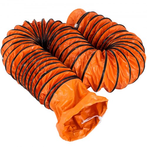 16 FT PVC Flexible Duct Hosing for 12 INCH Exhaust Fan 12IN 16FT