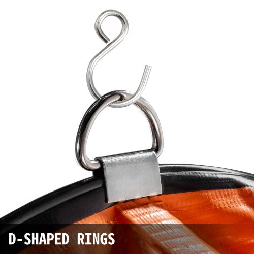 16 FT PVC Flexible Duct Hosing for 12 INCH Exhaust Fan 12IN 16FT