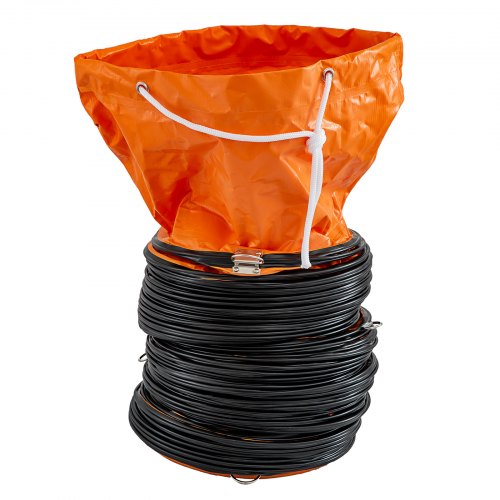 Ducting Hose 25ft PVC Flexible HVAC Duct Hosing for 10 Inch Utility Blower