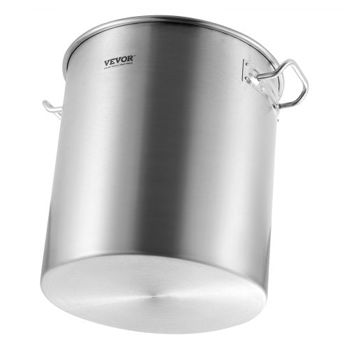 Stainless Steel Stockpot 42 Quart Large Cooking Pots Cookware Sauce Pot