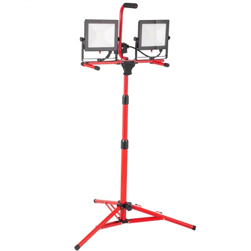 LED Work Light with Stand 10000 Lumen Dualhead LED Work Light with Stand