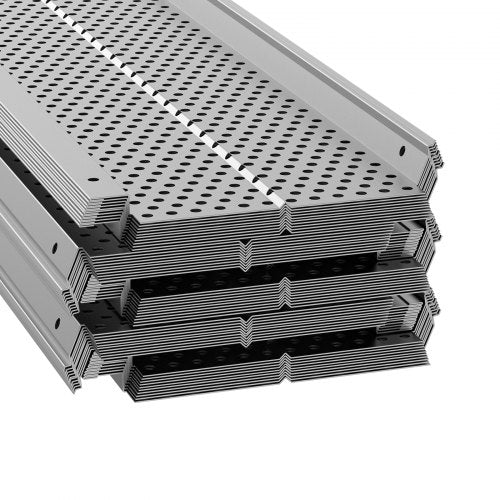 Gutter Guard 5 inch Width Aluminum Leaf Filter DIY Gutter Cover 52 PCS