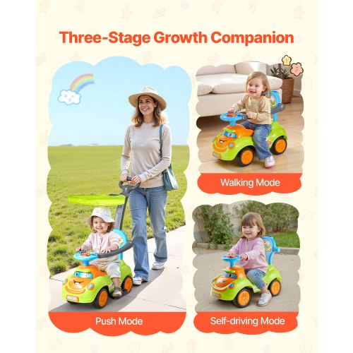 Ride On Push Car Push Car for Toddler 19 to 36 Months Around Buggy
