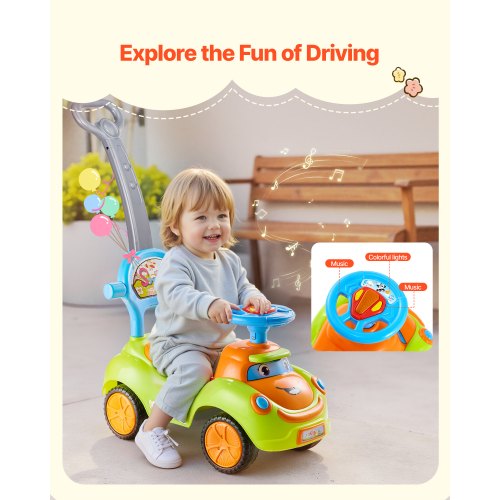 Ride On Push Car Push Car for Toddler 19 to 36 Months Around Buggy