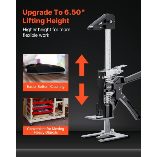 Labor Saving Arm Jack 2 PCS 440 lbs Bearing Capacity Lifting up to 65