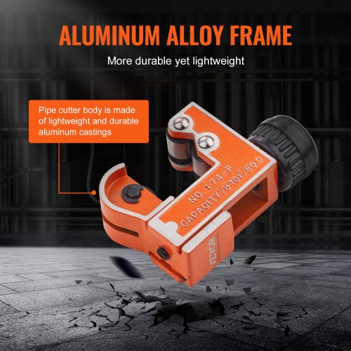 Mini Tubing Cutter 18 – 118 OD Mini Copper Pipe Cutter Heavy Duty