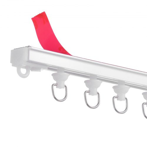 Ceiling Curtain Track Set 99 FT3 Meter Self Adhesive No Drill Ceiling