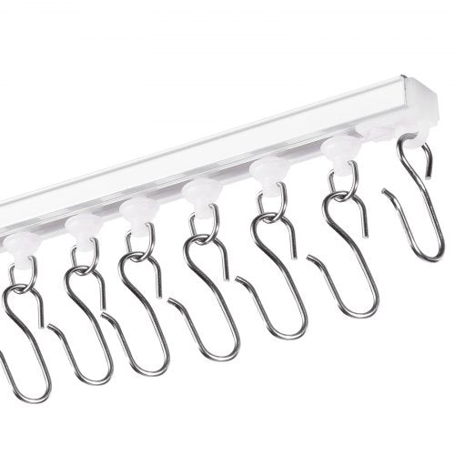 Ceiling Curtain Track Set 99 FT3 Meter Self Adhesive No Drill Ceiling