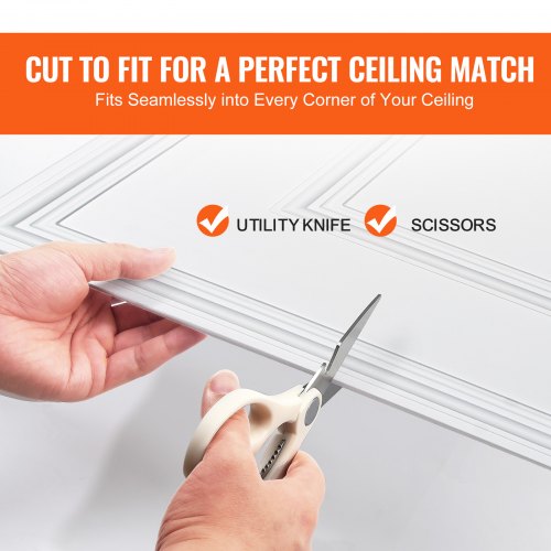 Ceiling Tiles 12Pack 24 x 24 in Drop Ceiling Tiles Premium PVC Sheet 1