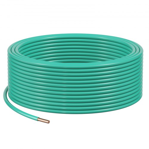 10 AWG Solid THHN Wire 100 OFC Copper Electrical Building Wire with Nylon