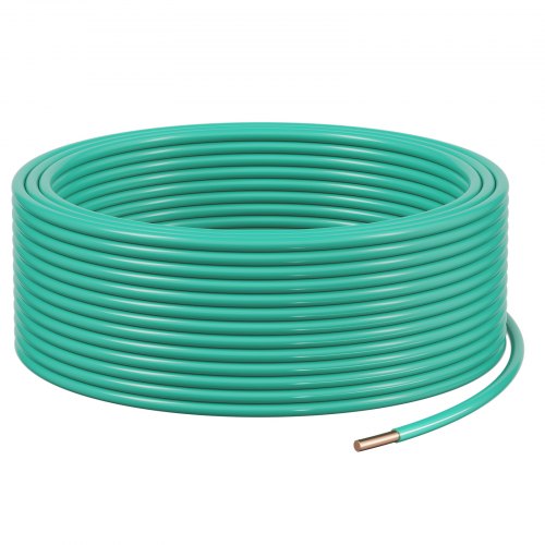 10 AWG Solid THHN Wire 100 OFC Copper Electrical Building Wire with Nylon
