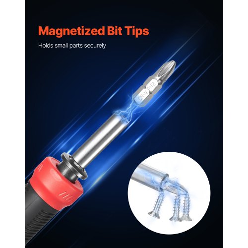 Screwdriver Set 13 in 1 Magnetic Multi Bit Mini Nut Driver Set Phillips