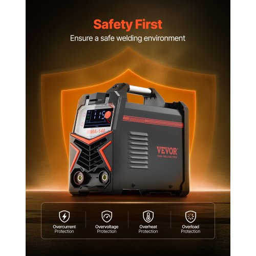 TIG Welder 140A 4In1 Welding Machine Large LED Display – DC Pulse