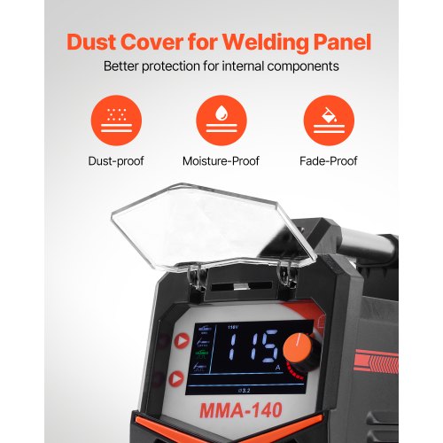 TIG Welder 140A 4In1 Welding Machine Large LED Display – DC Pulse