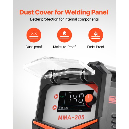 MMA Welder 205A 2in1 MMA Lift TIG Stick Welding Machine 110220V Dual