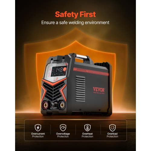 TIG Welder 205A 3In1 Welding Machine Large LED Display DC TIGDC Pulse