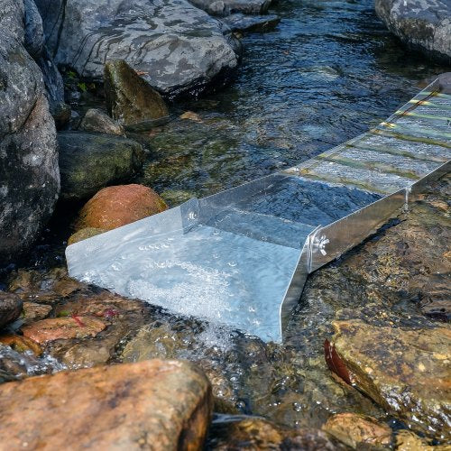 50 Inch Folding Sluice Box Gold Panning Kit 23pc Gold Prospecting Equipment