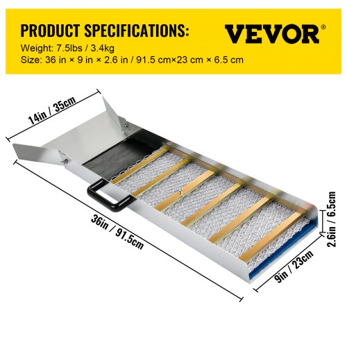 Aluminum Alloy Sluice Box Compact 36 Mini Sluice Boxes for Gold
