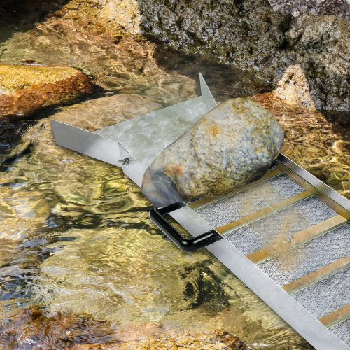 Aluminum Alloy Sluice Box Compact 36 Mini Sluice Boxes for Gold