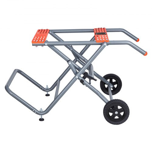 Portable Table Saw Stand with Wheels 350 lbs Load Capacity Rolling Foldable