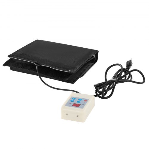 5 Gal Metal Drum Heater 250W145 Adjustable w Independent Thermostat