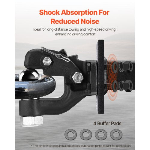 Pintle Hook 20000 lbs Towing Capacity Trailer Hitches Receiver Hook
