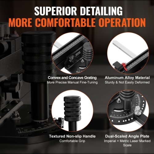 Precision Miter Gauge Standard Slot 34 x 38 Aluminum Alloy Table Saw