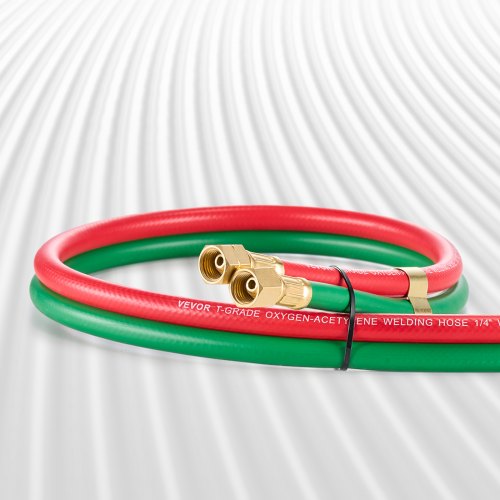 Oxygen Acetylene Hose 14Inch x 15FT Oxy Acetylene Hose with 91618 B