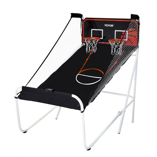Foldable Basketball Arcade Game 2 Player Indoor Basketball Game Home Dual
