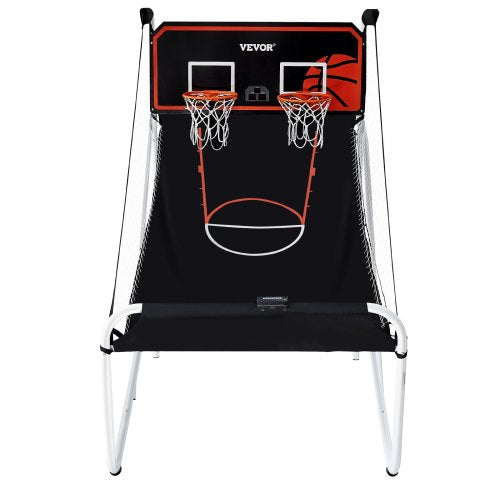Foldable Basketball Arcade Game 2 Player Indoor Basketball Game Home Dual