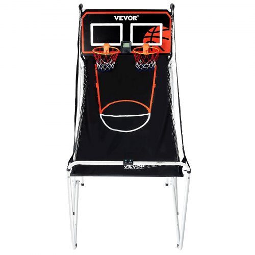 Foldable Basketball Arcade Game 2 Player Indoor Basketball Game Home Dual